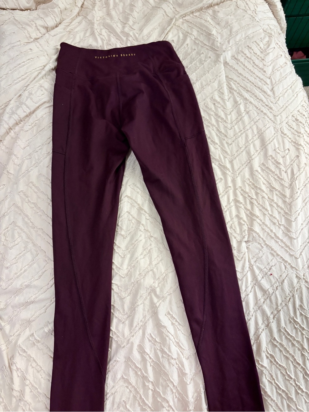 Victoria's Secret Deep Plum High-Rise Leggings